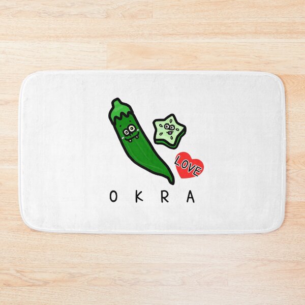 Item preview, I LOVE OKRA designed and sold by kanaehonkawa.
