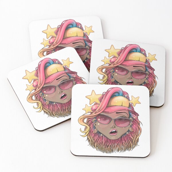 Item preview, Hangover Reva Dizzing Stars Sunglasses Emoji Art designed and sold by Loviillustratio.