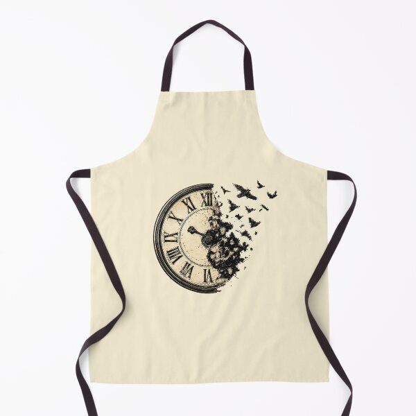 Item preview, Abstract Dissolving Antique Clock Time Art designed and sold by GoldenPetalAma.