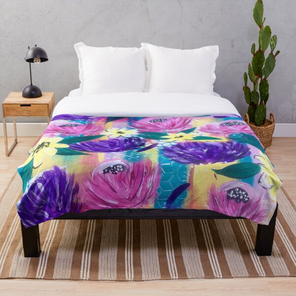 Item preview, Flores de verano designed and sold by 3rdAveART.