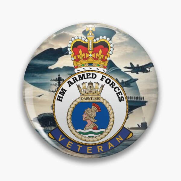 Item preview, HMS Dauntless Royal Navy HM Armed Forces Veteran designed and sold by Bootneckstore.