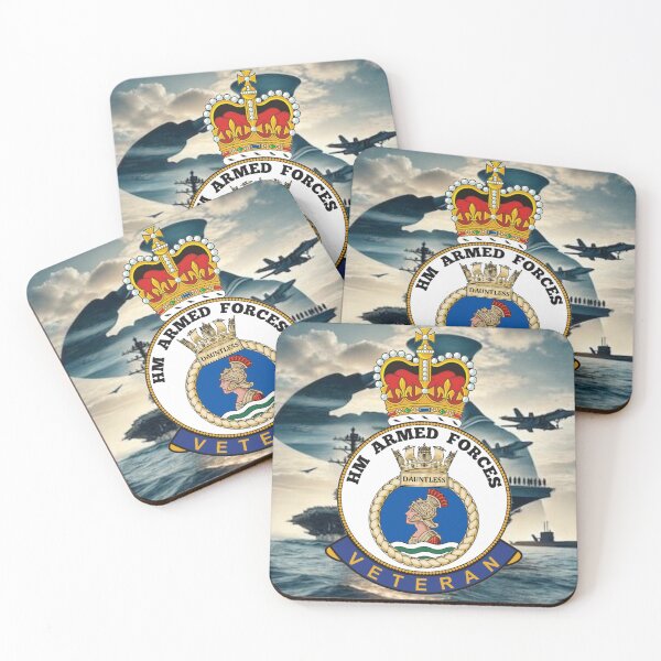 Item preview, HMS Dauntless Royal Navy HM Armed Forces Veteran designed and sold by Bootneckstore.