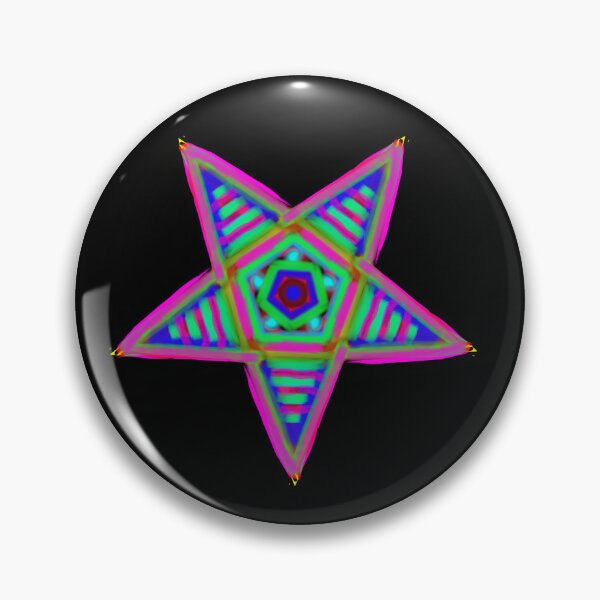 Item preview, Copy of Baphomet Pentagram Colorful Hand Drawn Sketch 4 designed and sold by ShadowWork666.