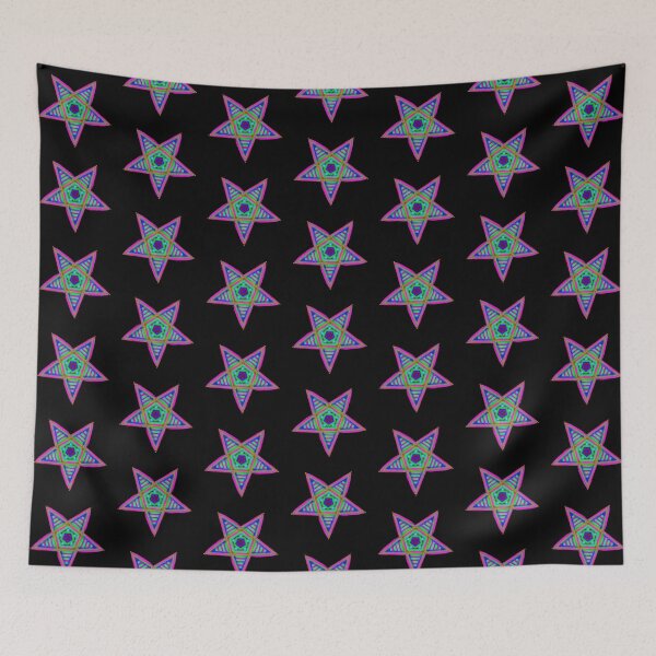Item preview, Copy of Baphomet Pentagram Colorful Hand Drawn Sketch 4 designed and sold by ShadowWork666.