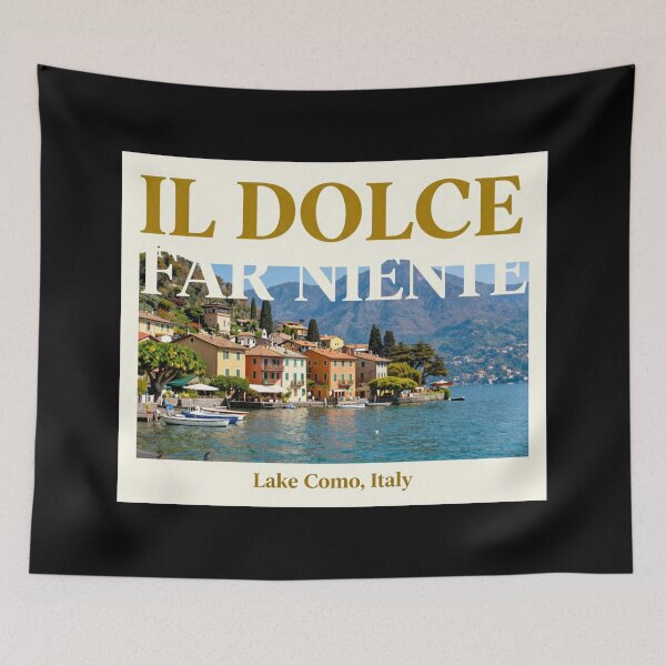 Item preview, Il Dolce far niente designed and sold by LaughandLaugh.