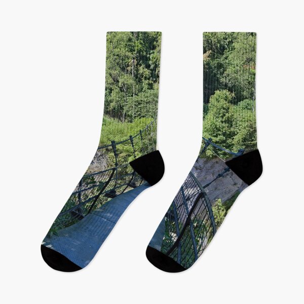 Item preview, Un cruce vertiginoso en el puente colgante designed and sold by franck380.
