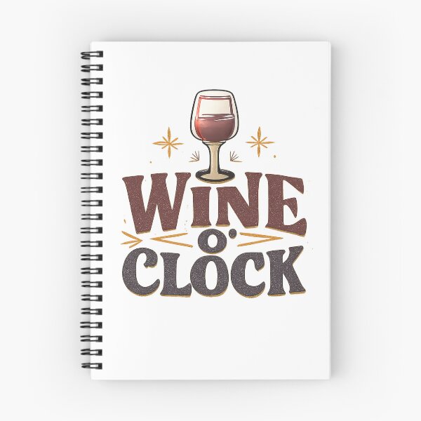 Item preview, Wine O Clock | Relaxed Evening Wine Lover designed and sold by SilkBrushDreams.