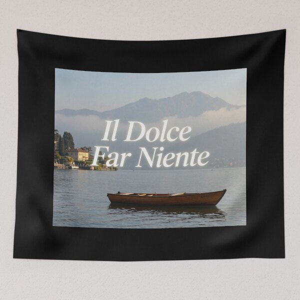 Item preview, Il Dolce far niente designed and sold by LaughandLaugh.