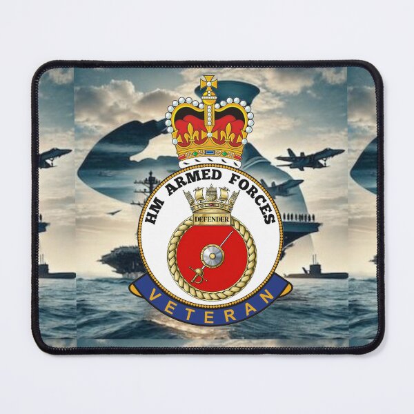 Item preview, HMS Defender Royal Navy HM Armed Forces Veteran designed and sold by Bootneckstore.