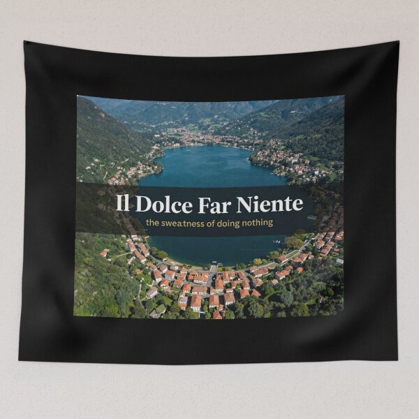 Item preview, Il Dolce far niente designed and sold by LaughandLaugh.