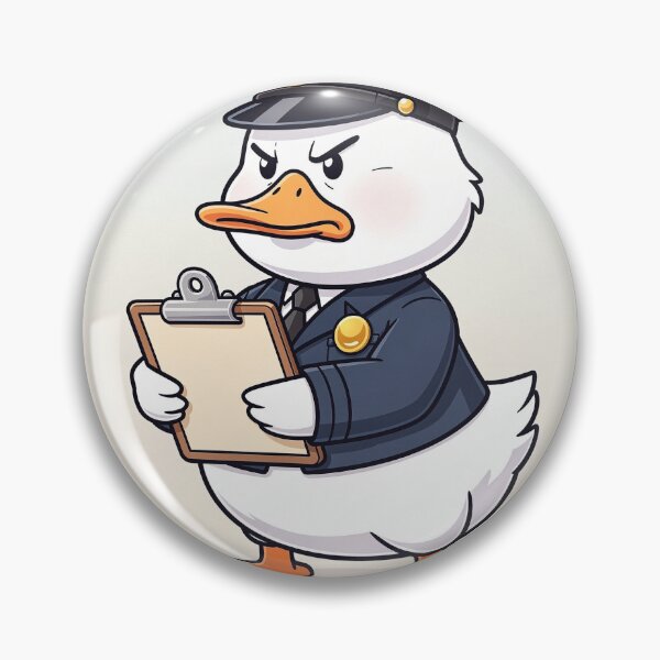 Item preview, Very Official Duck Inspector designed and sold by PictorialWhimsy.