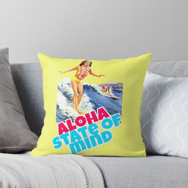 Item preview, Aloha State of Mind Vintage Surfing Quote designed and sold by Mauswohn.