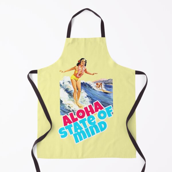 Item preview, Aloha State of Mind Vintage Surfing Quote designed and sold by Mauswohn.
