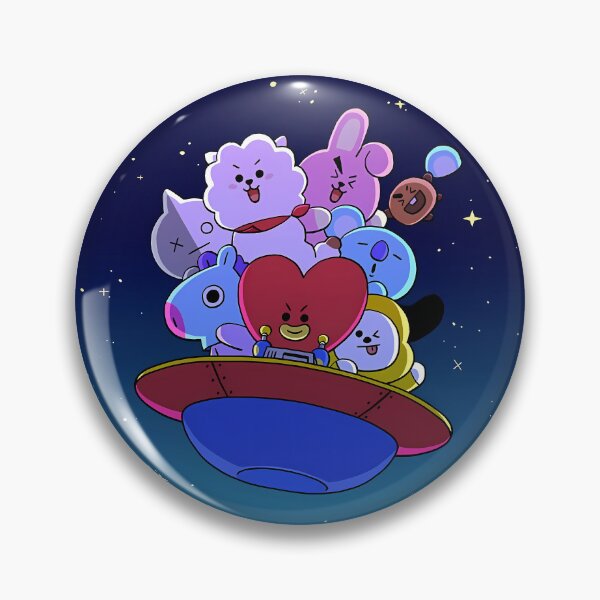 Item preview, Chibi Anime Friends Cosmic Voyage - Kawaii UFO Outer Space Sticker designed and sold by William Cano.