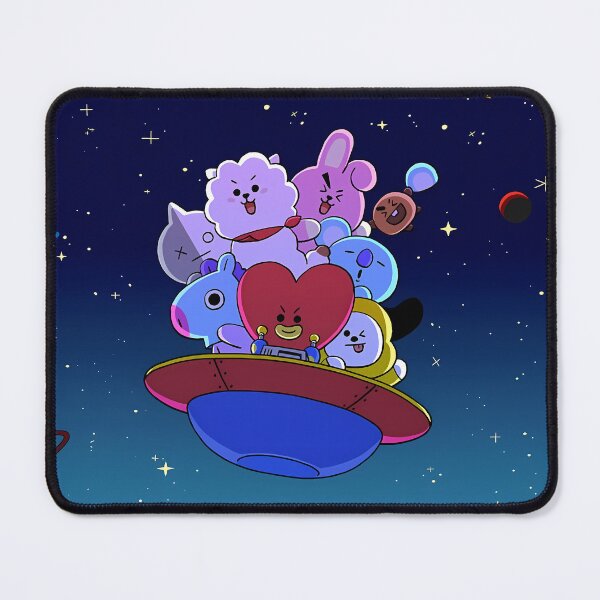 Item preview, Chibi Anime Friends Cosmic Voyage - Kawaii UFO Outer Space Sticker designed and sold by William Cano.
