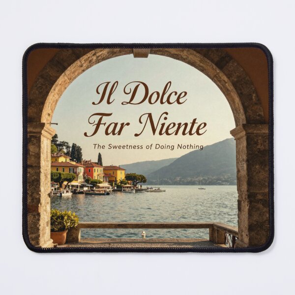 Item preview, Il Dolce far niente designed and sold by LaughandLaugh.