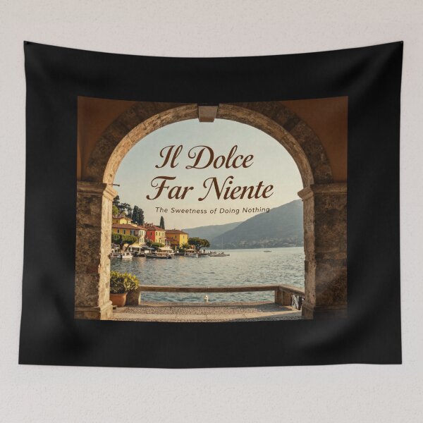 Item preview, Il Dolce far niente designed and sold by LaughandLaugh.