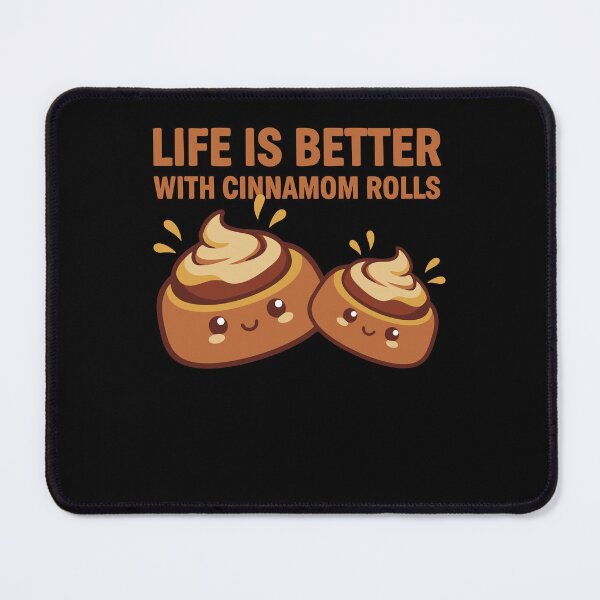 Item preview, Breakfast Life Is Better With Cinnamom Rolls Funny designed and sold by LuminOrb.
