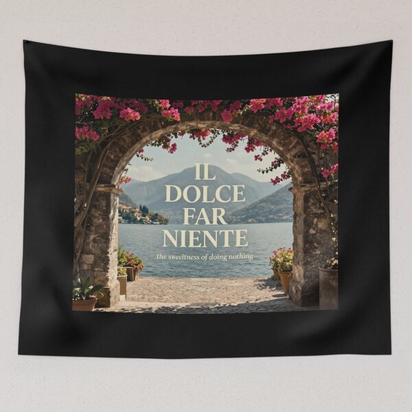 Item preview, Il Dolce far niente designed and sold by LaughandLaugh.