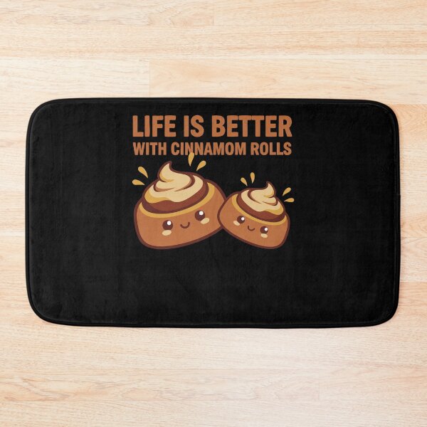 Item preview, Breakfast Life Is Better With Cinnamom Rolls Funny designed and sold by LuminOrb.