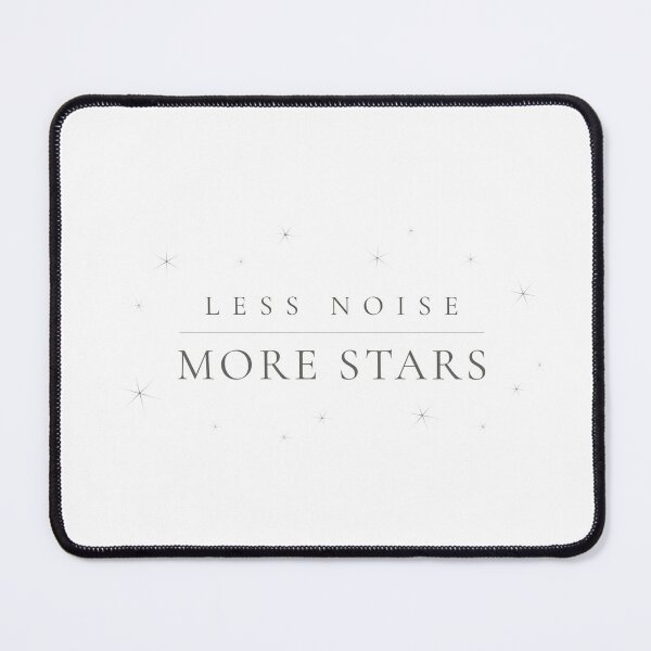 Item preview, Less Noise. More Stars. — Minimalist Nature Print designed and sold by CairnStudio.