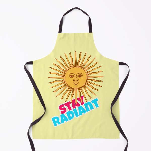 Item preview, Stay Radiant Vintage Sun Motivational Quote designed and sold by Mauswohn.