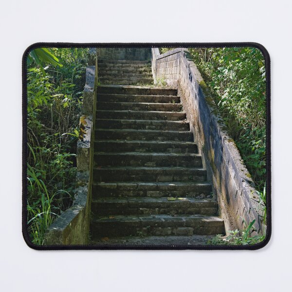 Item preview, Stone staircase in the wild jungle designed and sold by franck380.