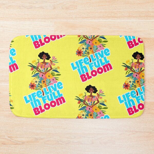 Item preview, Life Live In Full Bloom Flower Saying designed and sold by Mauswohn.