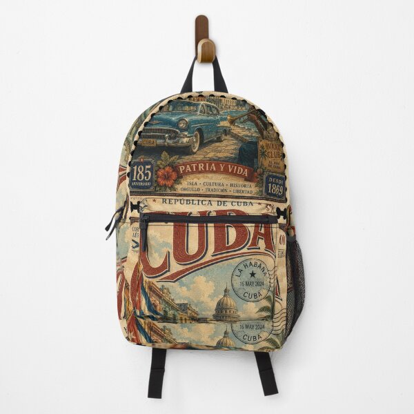 Item preview, Cuba Vintage Postal Stamp - Havana Retro Art designed and sold by ernestbullone.