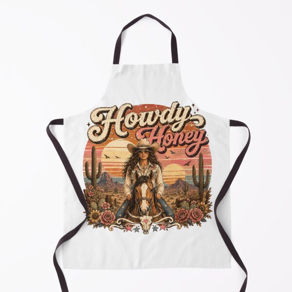 Item preview, Howdy honey cowgirl sunset vibes designed and sold by Side Quest Co..