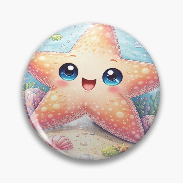 Item preview, Smiling Starfish Under the Sea designed and sold by Artisan Finds Online.