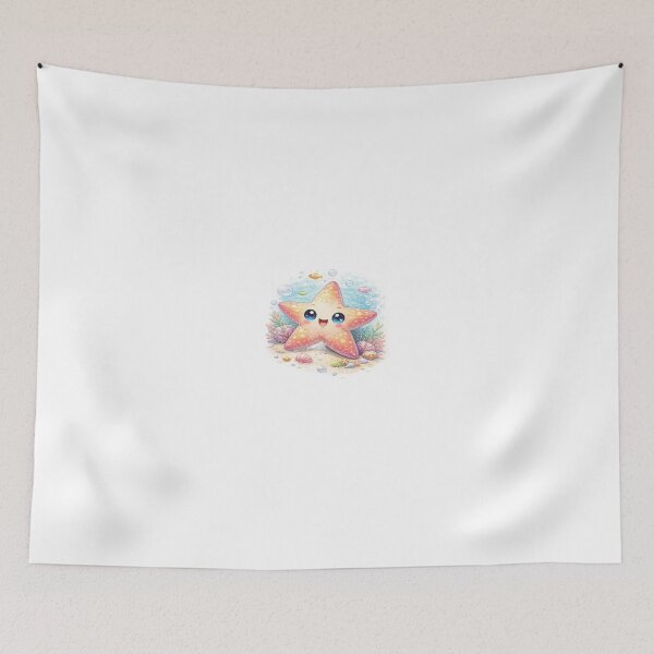 Item preview, Smiling Starfish Under the Sea designed and sold by Artisan Finds Online.
