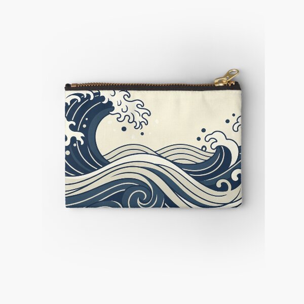 Item preview, Japanese Ukiyo-e Wave Abstract Minimalist Ocean Art designed and sold by BCW.