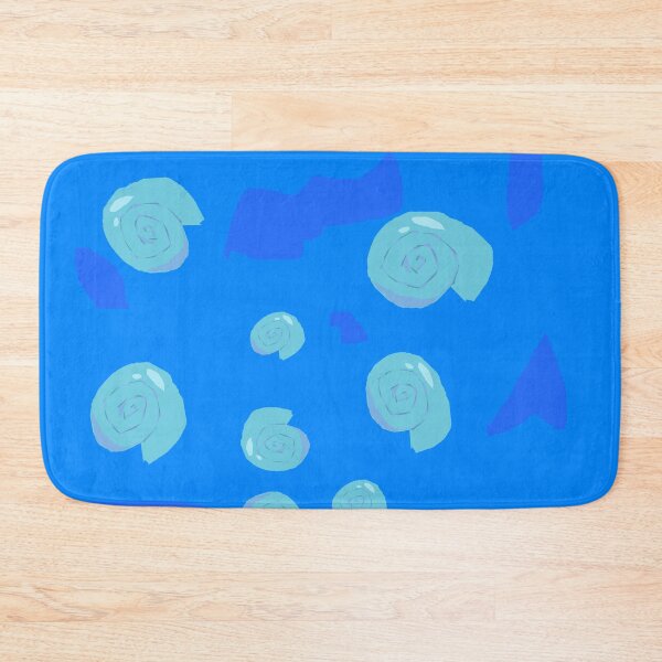 Item preview, Seashells on the blue background designed and sold by Dniprianka.