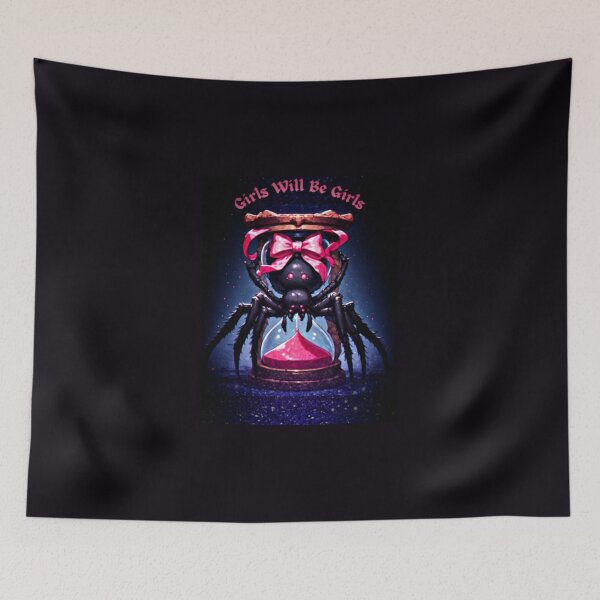 Item preview, Girls Will Be Girls Spider2 designed and sold by Squeekie D's Silly Tees.