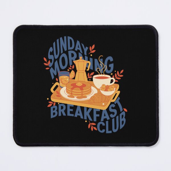 Item preview, Breakfast Sunday Morning Breakfast Club Funny designed and sold by LuminOrb.