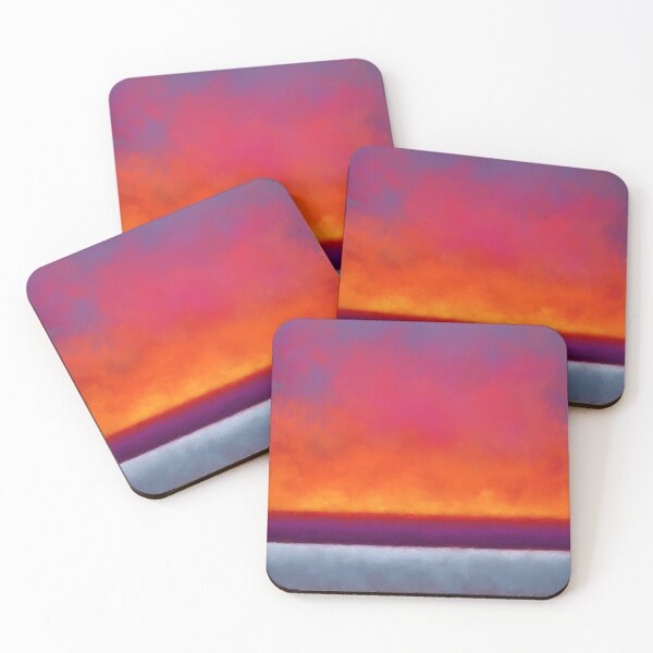 Item preview, ABSTRACT SUNSET – Modern Home Art Print designed and sold by MarkedArtPrints.