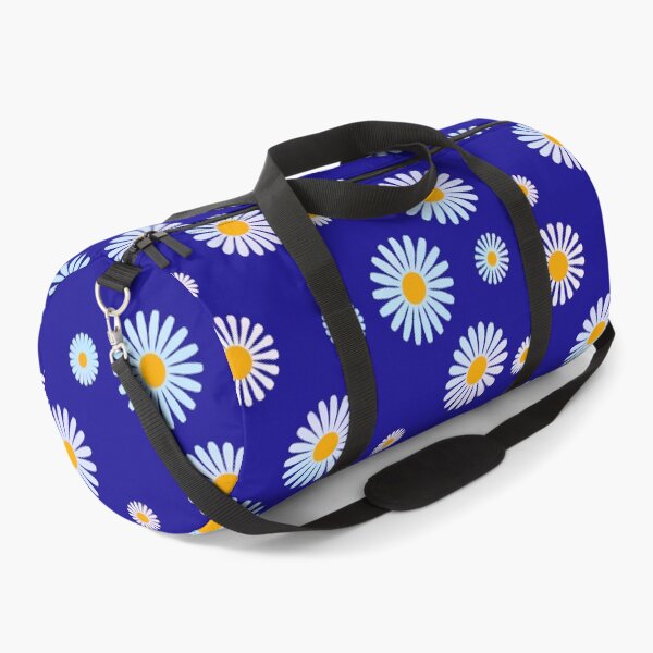 Item preview, Subtle Gradient Daisies on Blue  designed and sold by JaygiesDesign.
