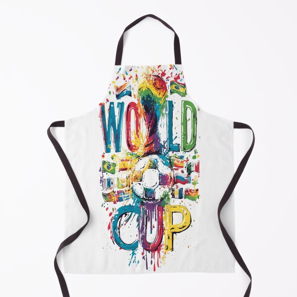 Item preview, Colorful World Cup Football Art designed and sold by Ekracreatives.