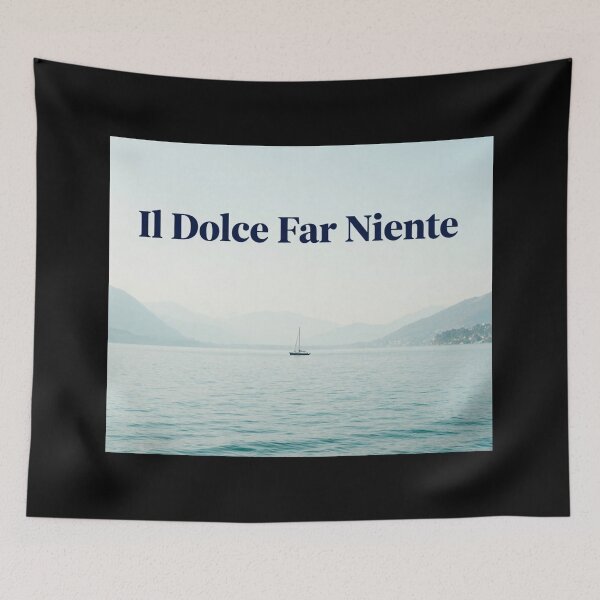 Item preview, Il Dolce far niente designed and sold by LaughandLaugh.