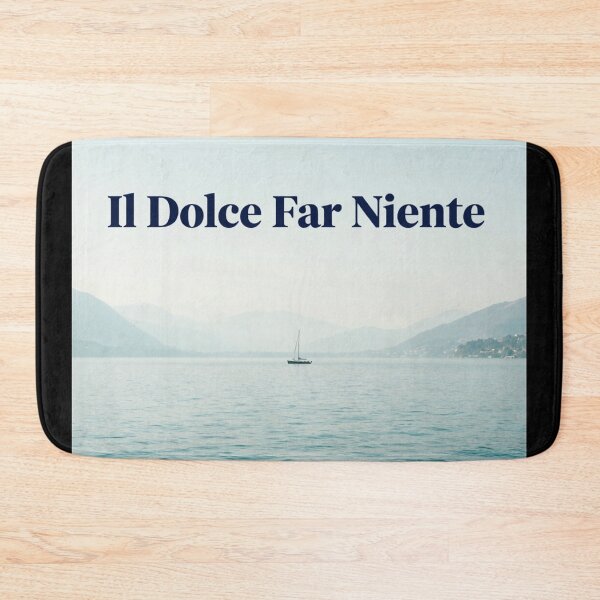 Item preview, Il Dolce far niente designed and sold by LaughandLaugh.