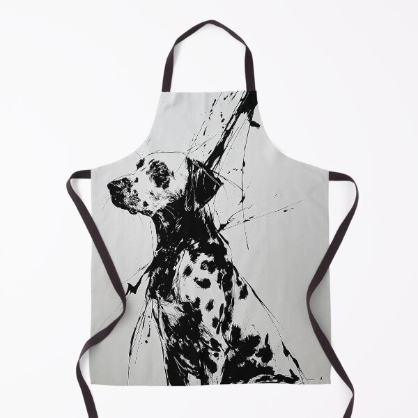 Item preview, Splattered Dalmatian Portrait designed and sold by lautir.