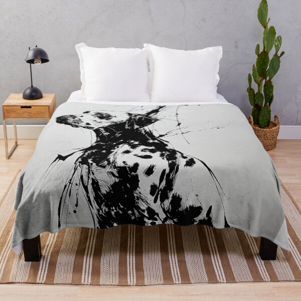 Item preview, Splattered Dalmatian Portrait designed and sold by lautir.