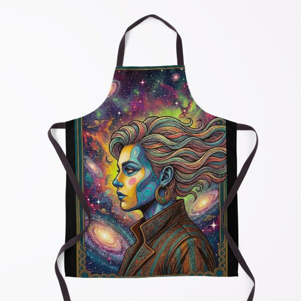 Item preview, Cosmic Goddess: Vintage Sci-Fi Fantasy Print - Psychedelic Universe designed and sold by WheresMyMojo.