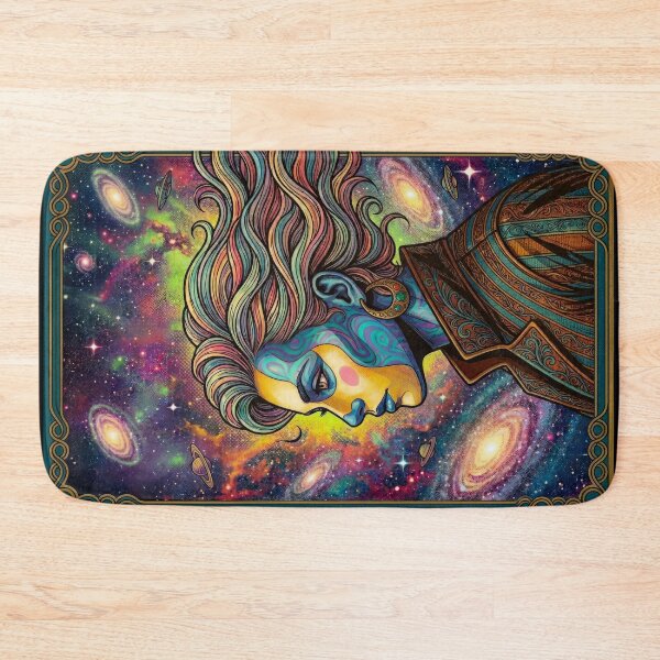 Item preview, Cosmic Goddess: Vintage Sci-Fi Fantasy Print - Psychedelic Universe designed and sold by WheresMyMojo.