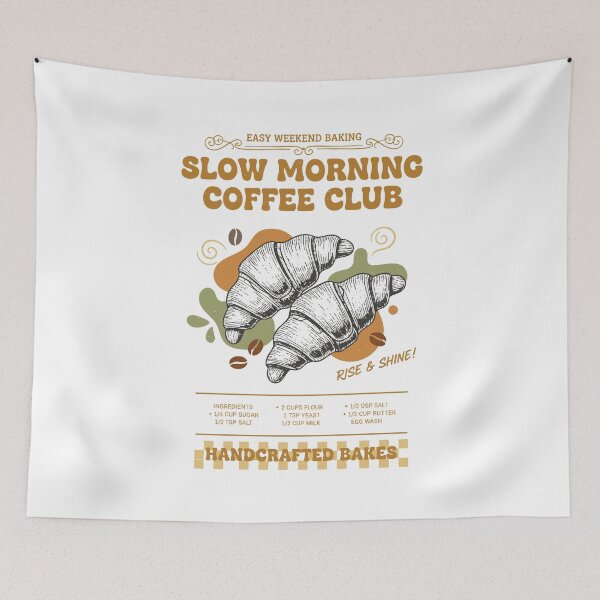Item preview, Breakfast Slow Morning Coffee Club Brunch Coffee designed and sold by LuminOrb.
