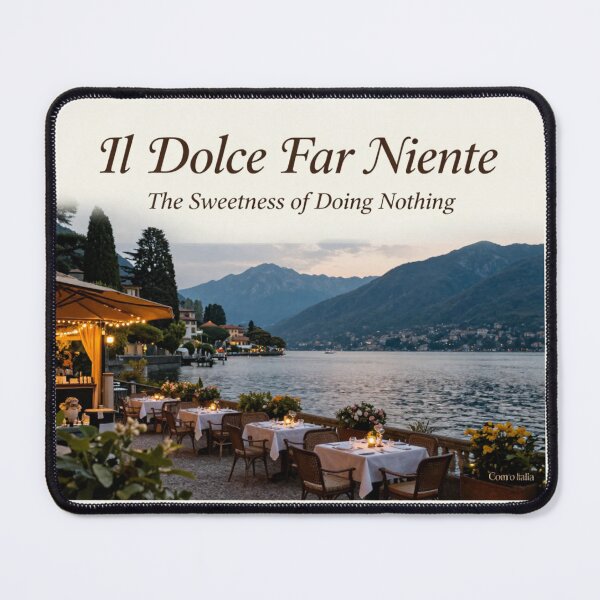 Item preview, Il Dolce far niente designed and sold by LaughandLaugh.