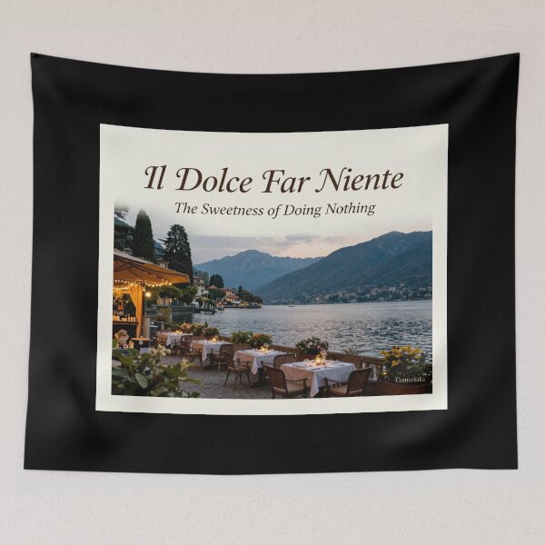 Item preview, Il Dolce far niente designed and sold by LaughandLaugh.