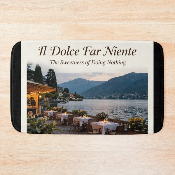 Item preview, Il Dolce far niente designed and sold by LaughandLaugh.