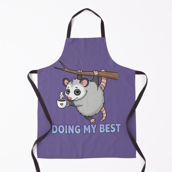 Item preview, Doing My Best Possum Shirt – Funny Tired Possum Meme T-Shirt & Sticker designed and sold by ZyxDes.